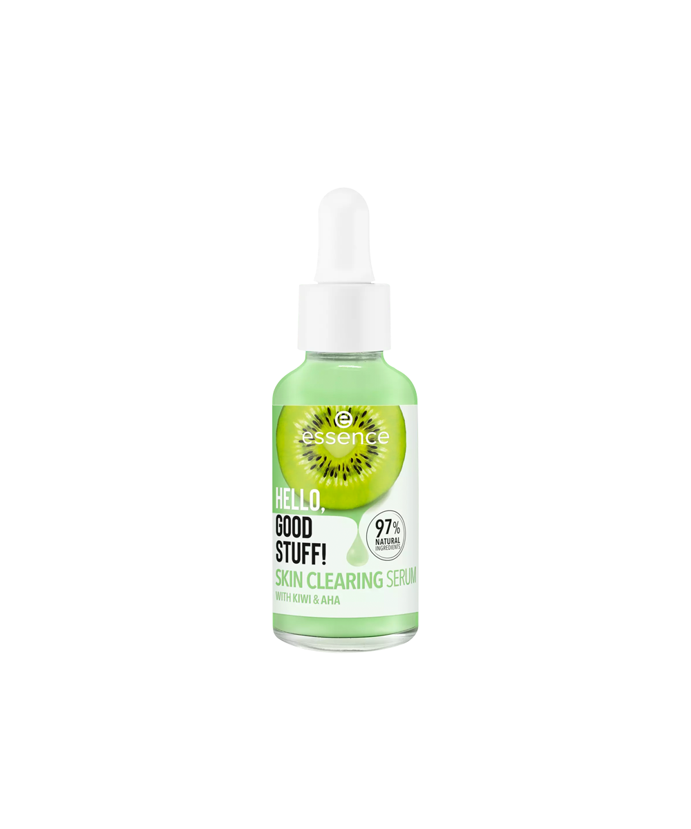 Essence Hello Good Stuff Skin Clearing Serum with Kiwi and Aha 30ml
