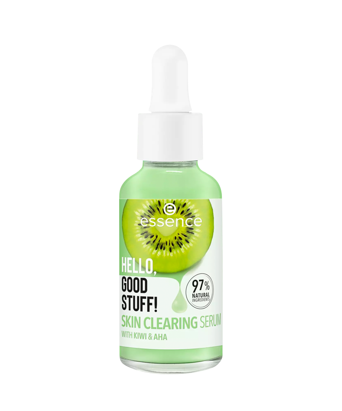 Essence Hello Good Stuff Skin Clearing Serum with Kiwi and Aha 30ml