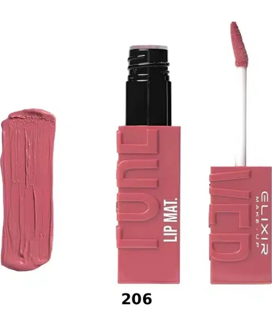 Elixir Forever 206 Matte Κραγιόν Liquid 9gr