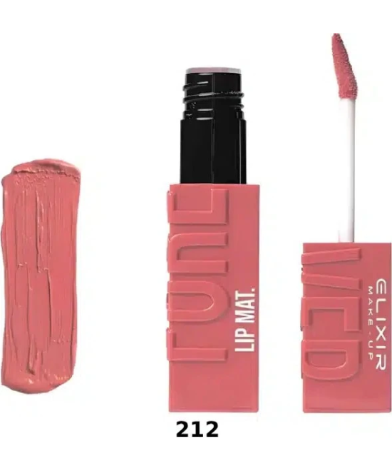 Elixir Forever 212 Matte Κραγιόν Liquid 9gr
