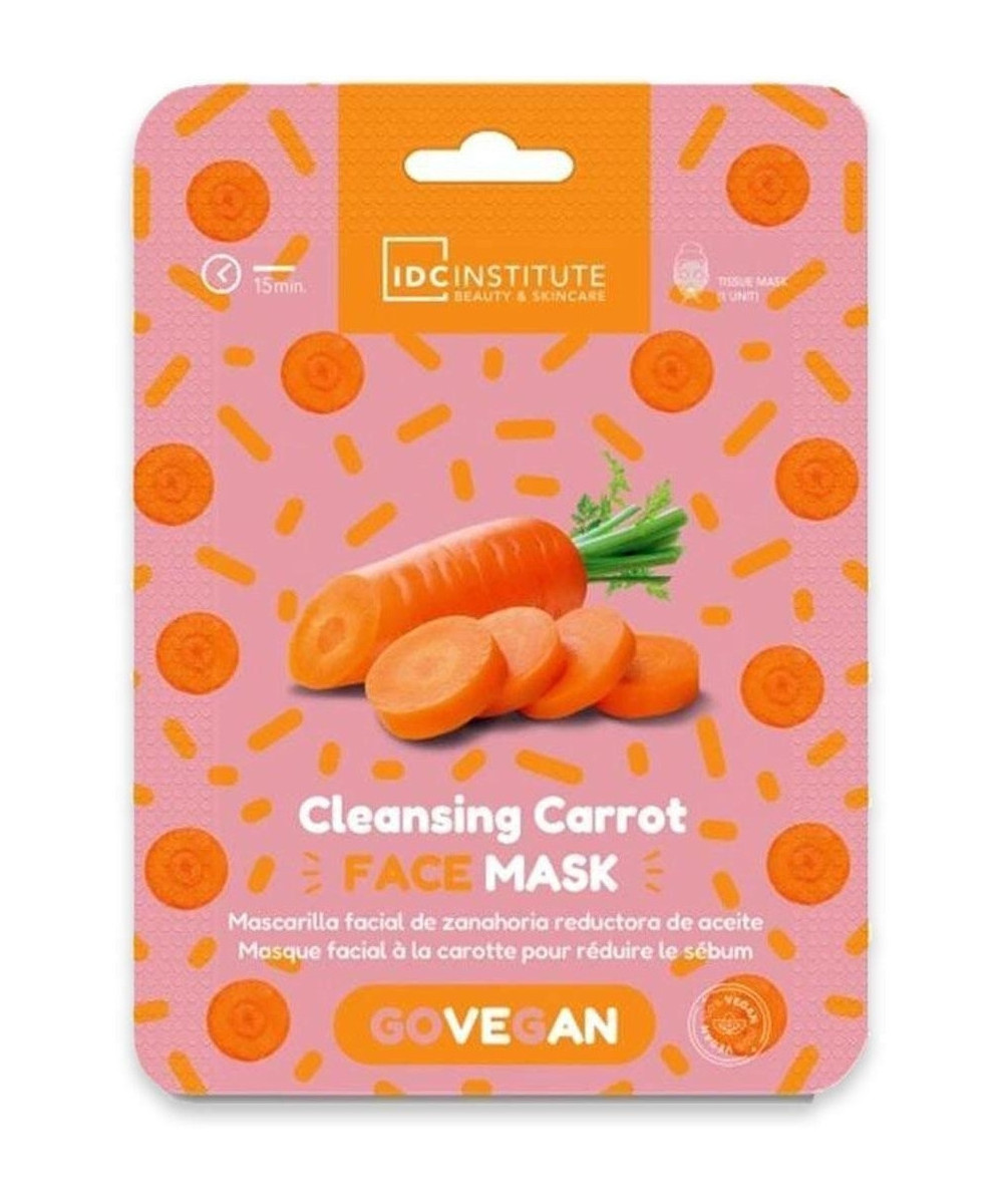 Carrot sheet mask for sebum regulation