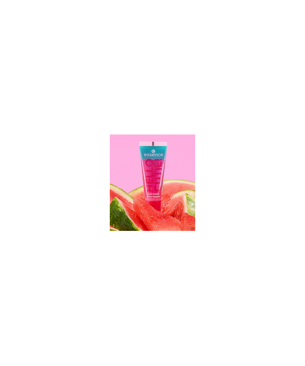 Essence Say It With Juicy Hello Cutie! Juicy Bomb Shiny Lipgloss 10ml - 02 Witty Watermelon