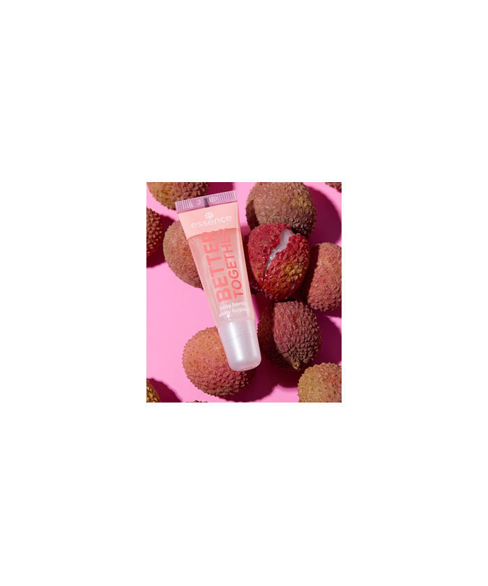 Essence Say It With Juicy Better Together Juicy Bomb Shiny Lipgloss 10ml - 01 Lovely Litchi